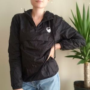 Obey Black & White Windbreaker Pullover